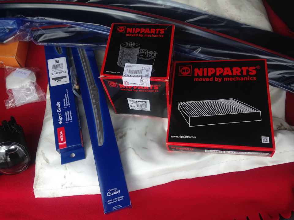 Топливный фильтр Nipparts + сетка — Mitsubishi Lancer Sportback, 1,8 л ...