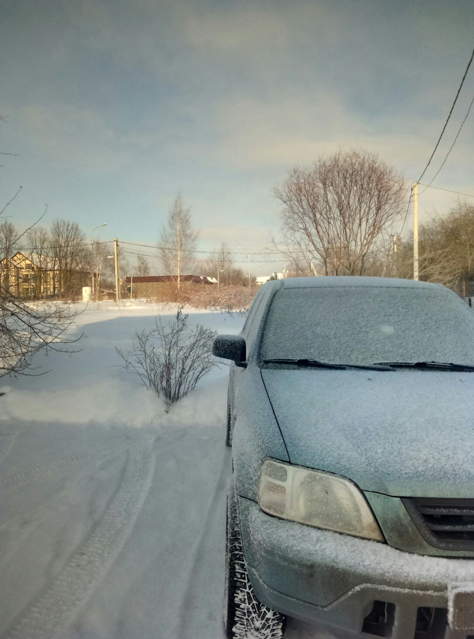 Зима в Москву пришла очень рано=) — Honda CR-V (RD1, RD2), 2 л, 1999 года |  мойка | DRIVE2