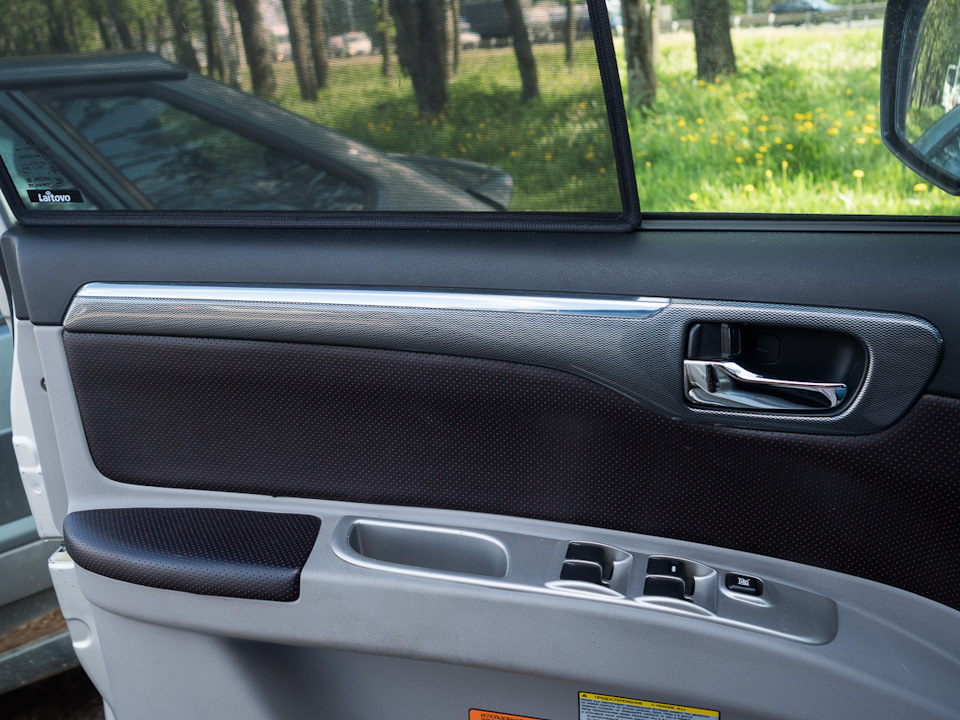 облагораживание дверей — Mitsubishi Pajero Sport (2G), 2,5 л, 2015 года ...