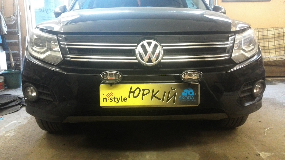 7dd2499s 960 крепление противотуманок на номер