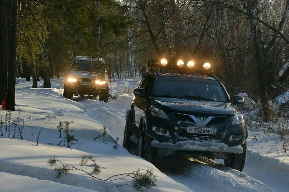 Тюмень "Спсение снеговика" — Great Wall Hover, 2012 года | покатушки ...