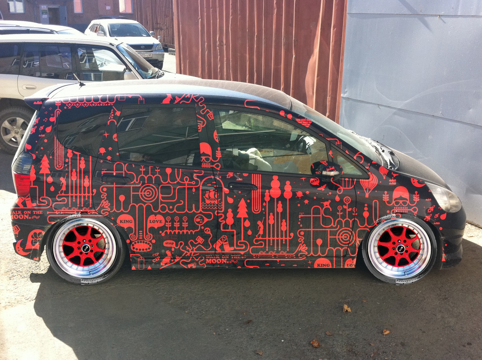 Honda Fit vector