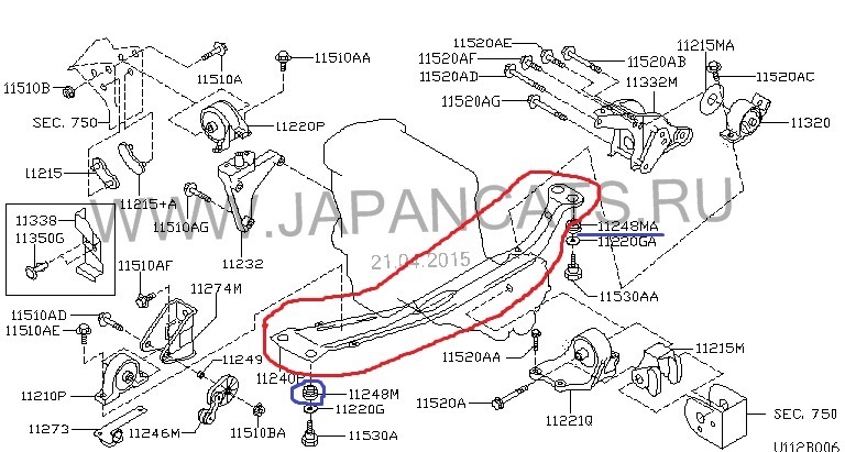 Схема запчастей ниссан примера р12