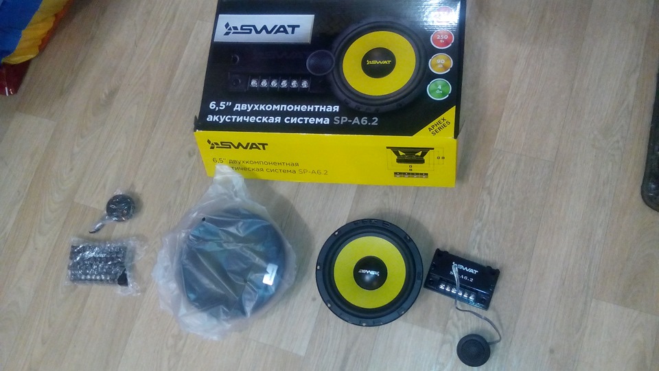 двухкомпонентная акустика SWAT — Subaru Legacy (BE/BH/BT), 2 л, 1999 ...