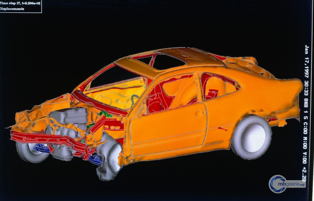 Испытание моделированием. Краш тест Мерседес w208. Компьютерное моделирование краш тестов. Моделирование краш тестов автомобиля. Краш тест моделирование.