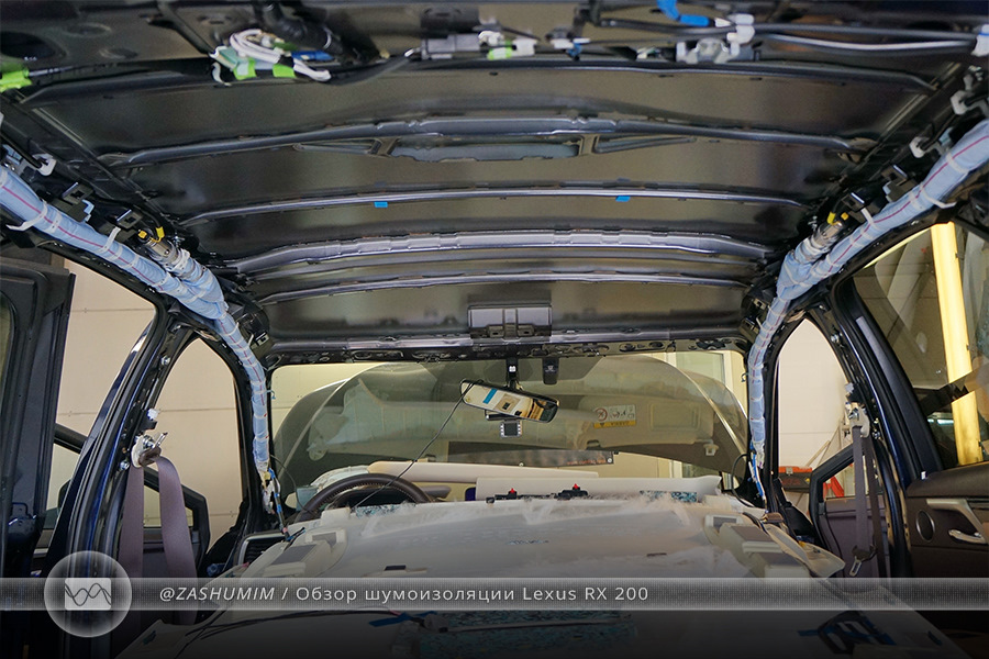 Как снять потолок на lexus rx330