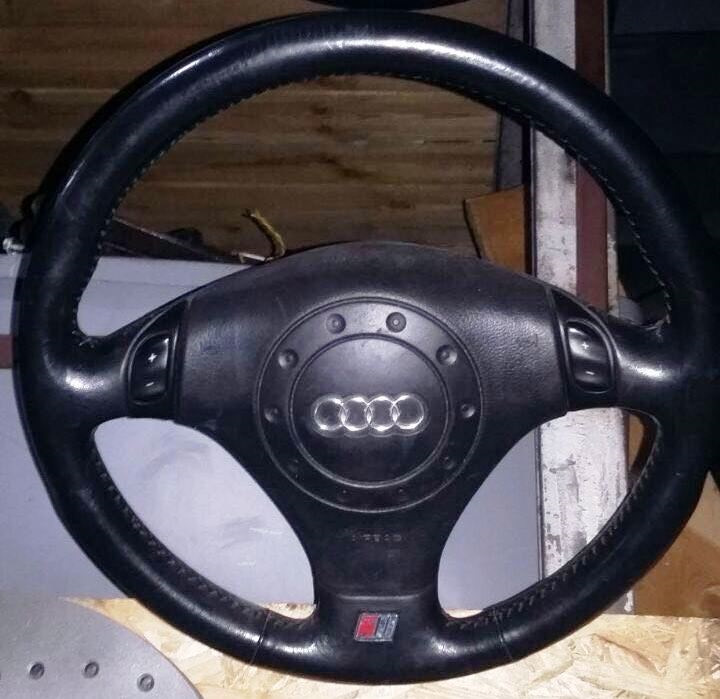 Первая установка руля S-line — Audi 80 (B3), 1,6 л, 1990 года | тюнинг ...