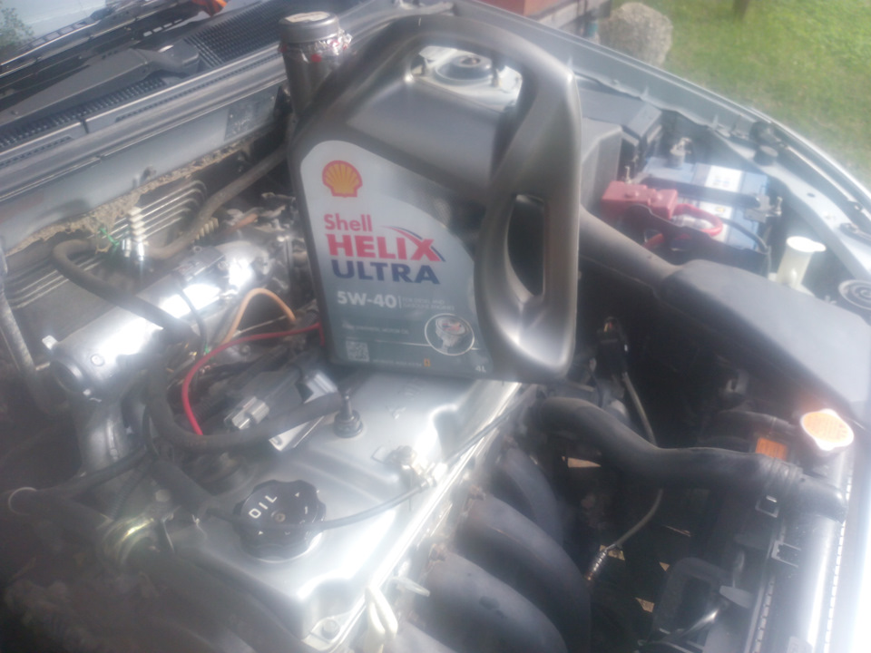 Замена масла в ГУРЕ и ДВС — Mitsubishi Lancer IX, 1,6 л, 2004 года ...
