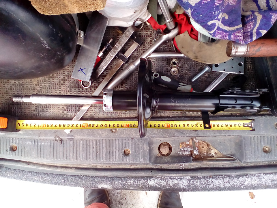 ПОМОГИТЕ, менял передние стойки и теперь в сомнениях на чашке есть ...