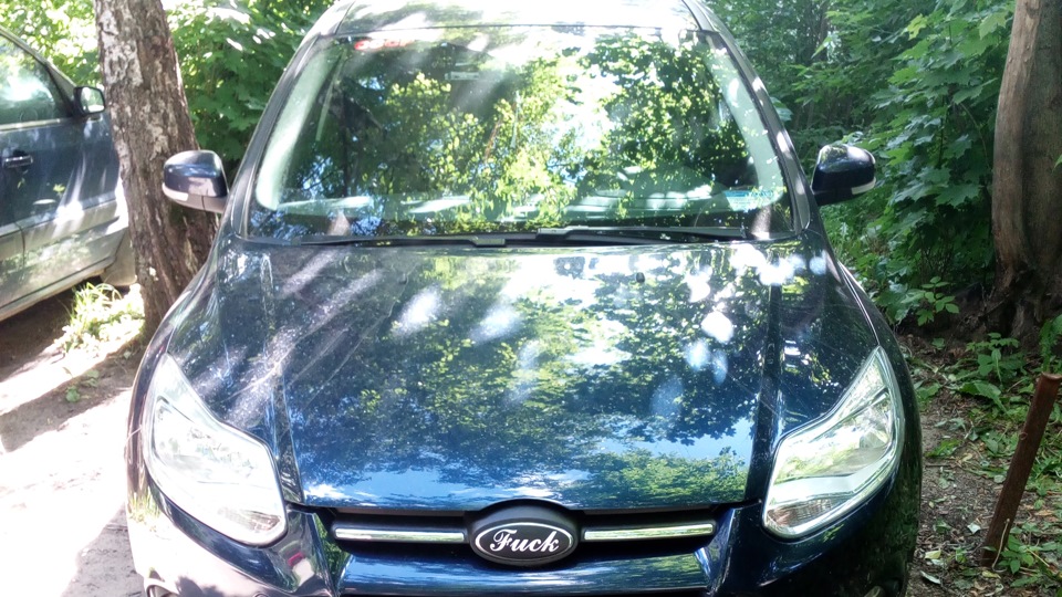 Вздулась краска на капоте. Часть вторая. Заключительная. — Ford Focus ...