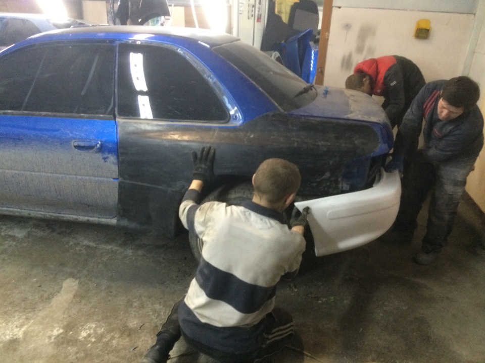 Фото в бортжурнале Subaru Impreza WRX STI (GC)