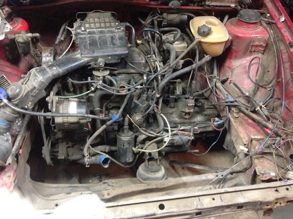 В ближайших планах. — Volkswagen Golf Mk2, 1,6 л, 1987 года ...