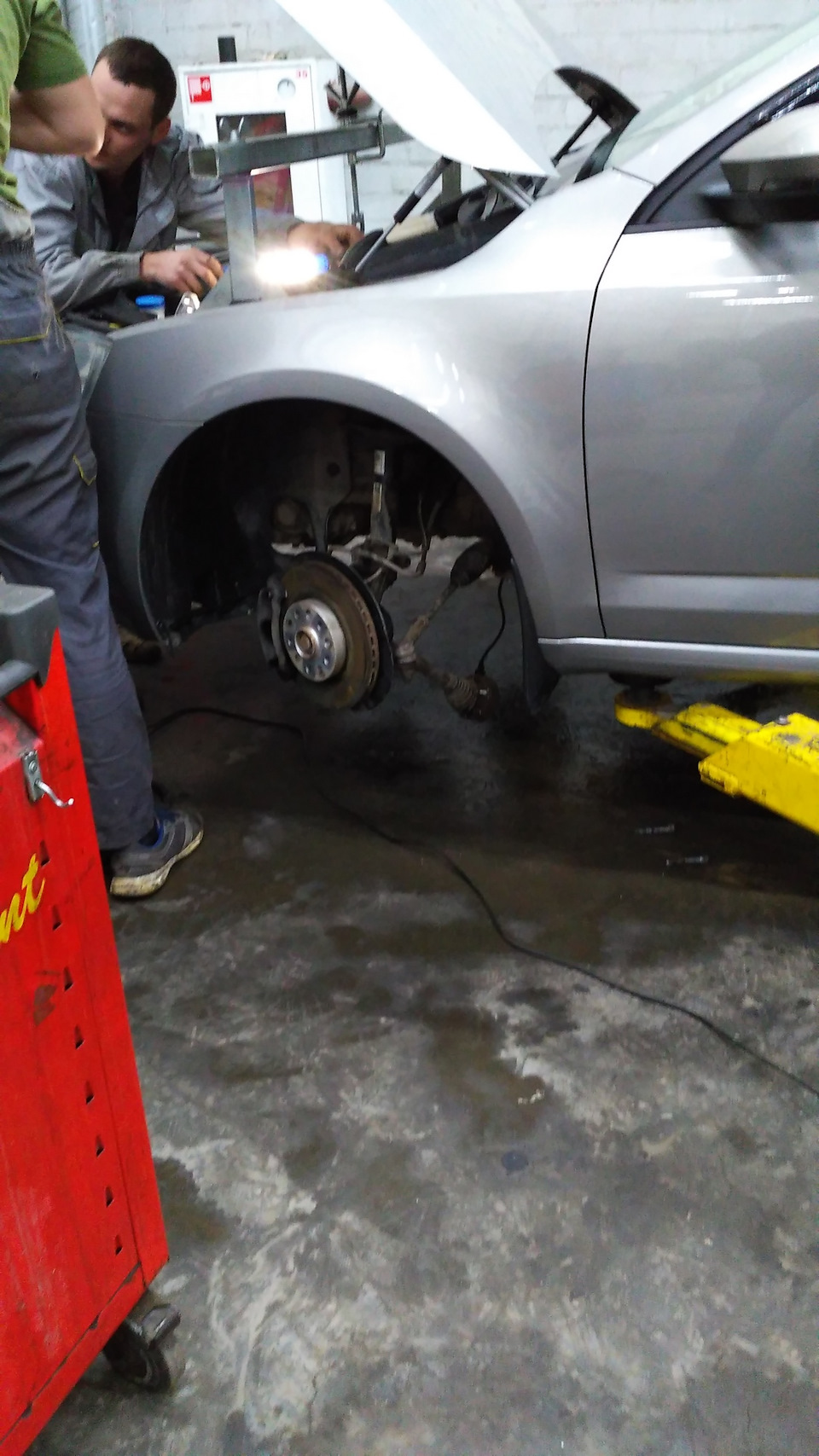 В процессе — Skoda Octavia A7 Mk3