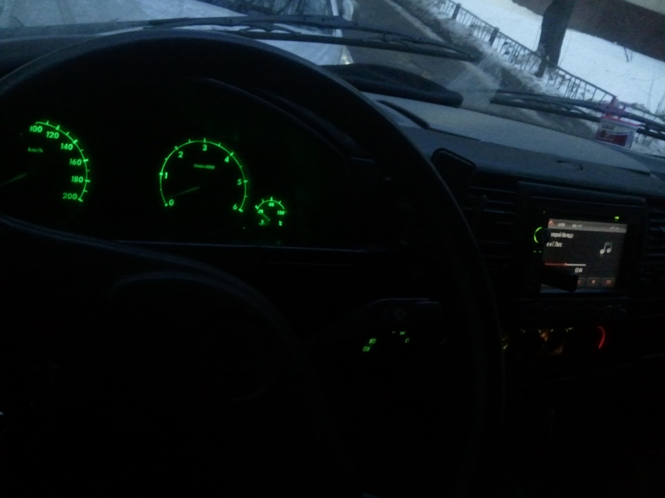 Комбинация приборов)) Финиш)) Пока что в старой приборной панели) — ГАЗ ...