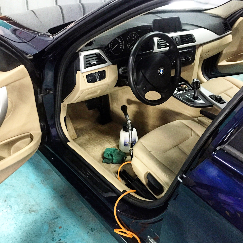 Химчистка bmw3 — Dimaxstudio на DRIVE2