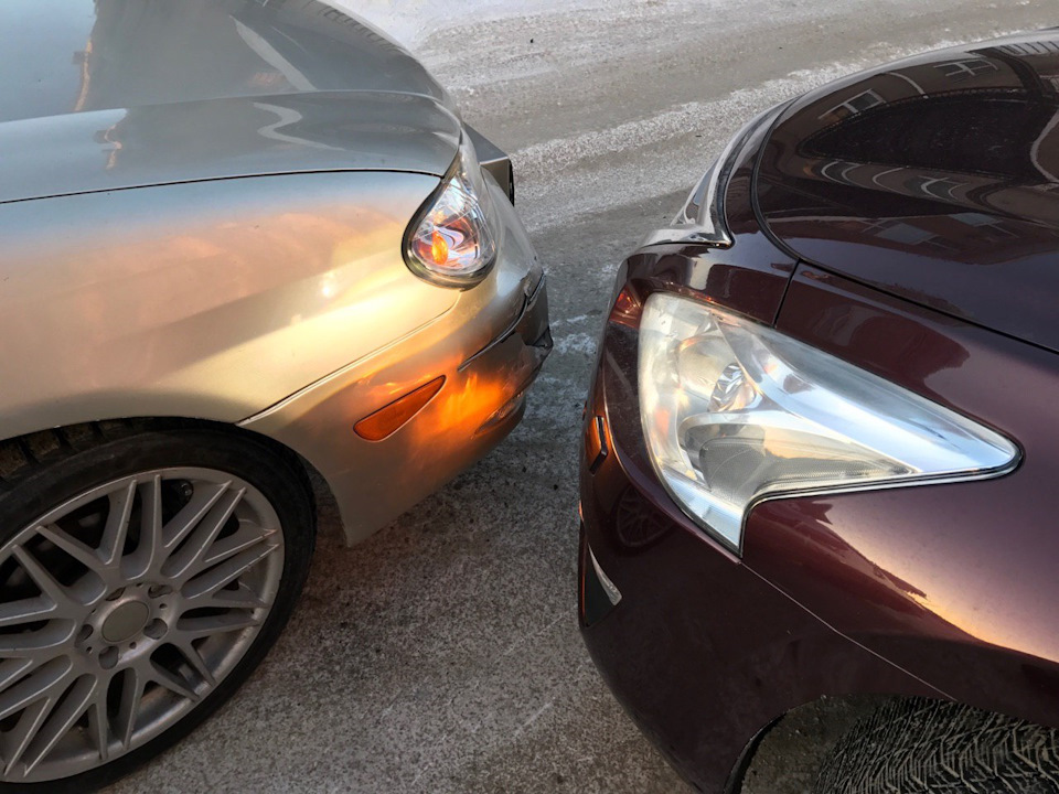 ДТП 14.02.17 =( — Nissan Cefiro (A33), 2 л., 2001 года | ДТП | DRIVE2