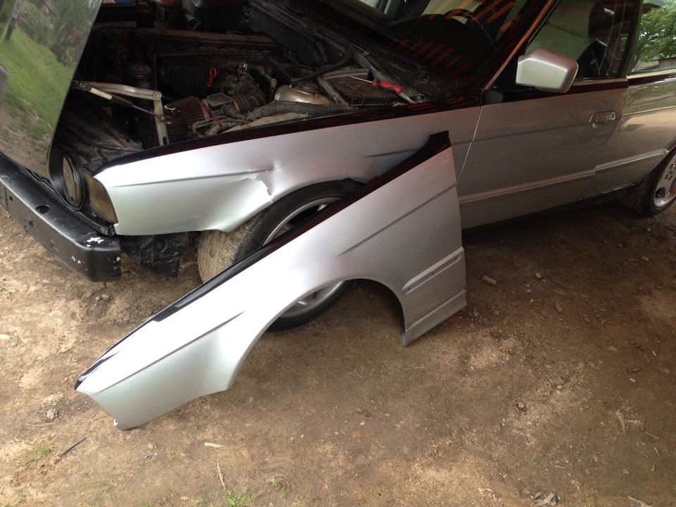 Крыло и крыло 2) — BMW 5 series (E34)