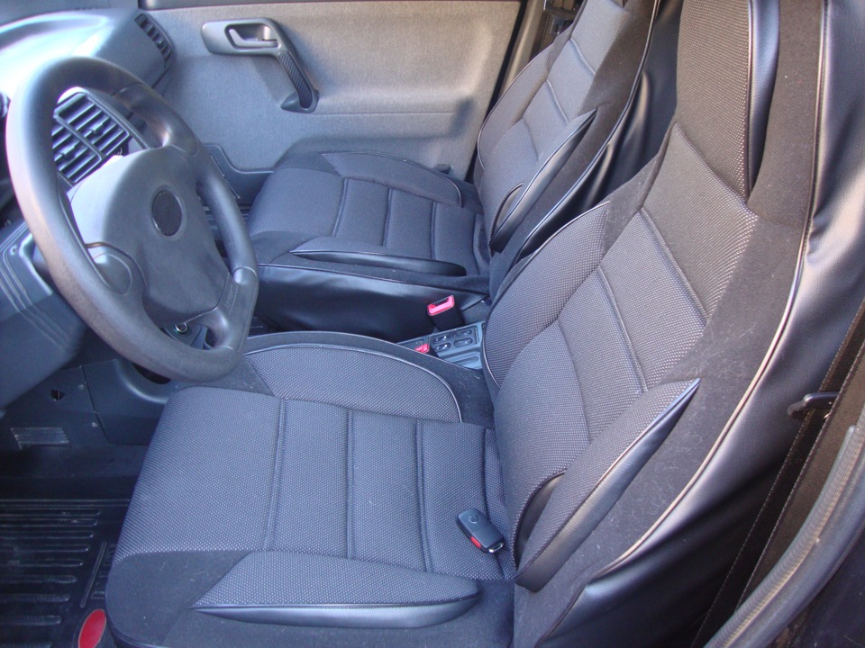 Руль Гранд Виктория + новые чехлы — Lada 21114, 2005 года | аксессуары ...