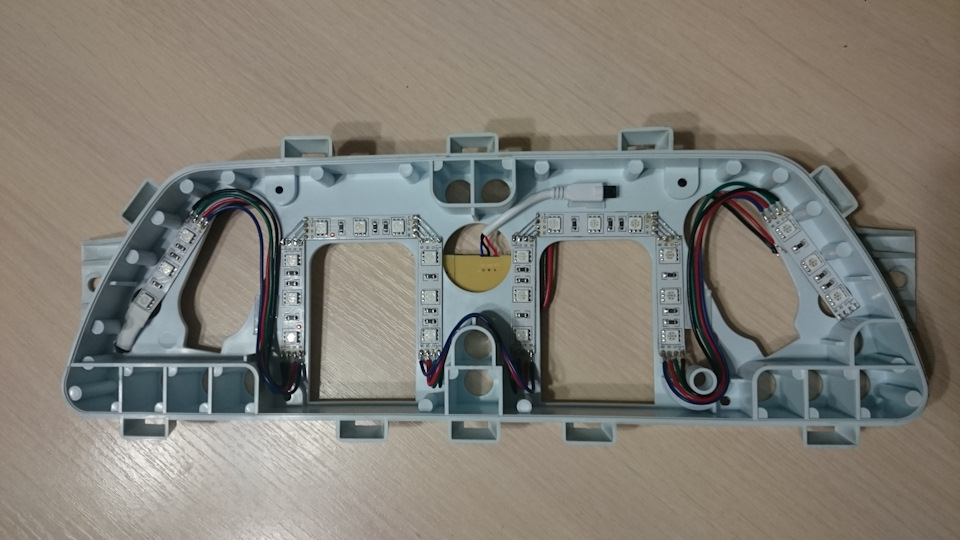 Пересвет щитка приборов RGB и инверсия жк дисплеев — Lada 2114, 1,6 л ...