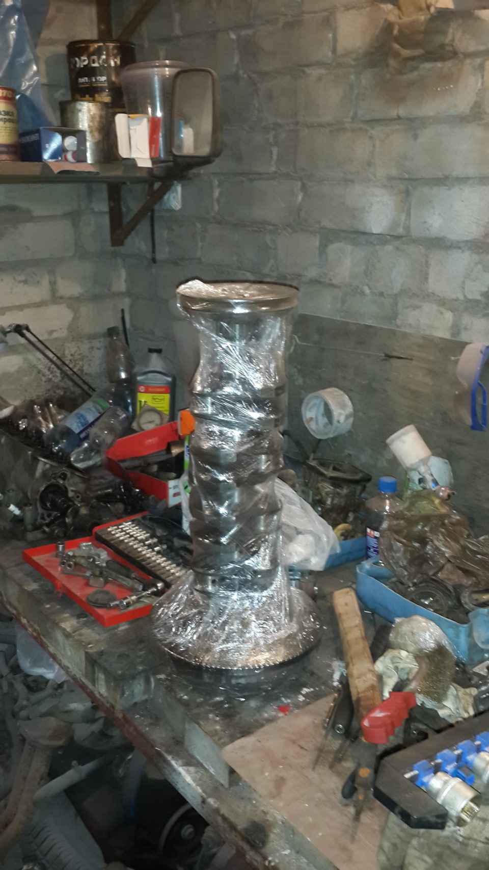 балансировка коленвала — ЗАЗ 1102, 1,3 л, 1994 года | визит на сервис ...