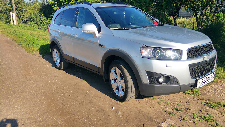 ксенон с китая Н7 55w — Chevrolet Captiva (1G), 2,4 л, 2012 года ...