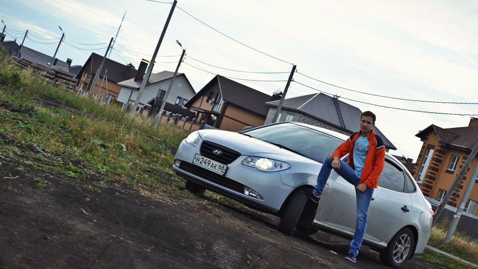 Ксенон в ПТФ — Hyundai Elantra (4G), 1,6 л, 2008 года | стайлинг | DRIVE2