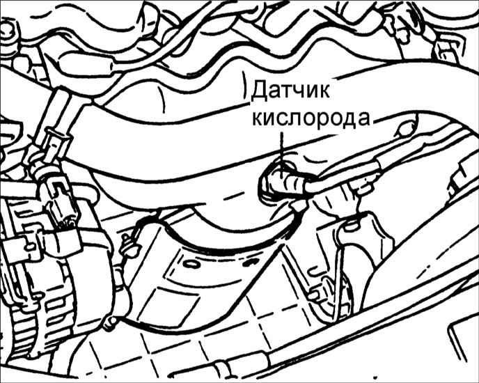 Где находится датчик коленвала на хендай акцент