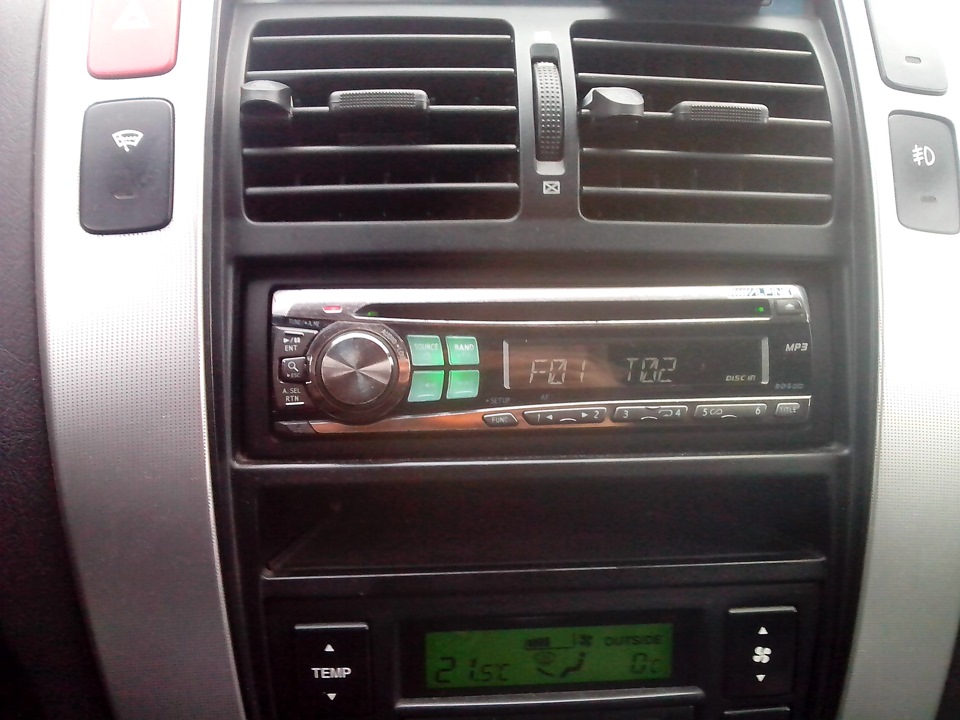 новая голова) — Hyundai Tucson (JM), 2 л, 2008 года | автозвук | DRIVE2