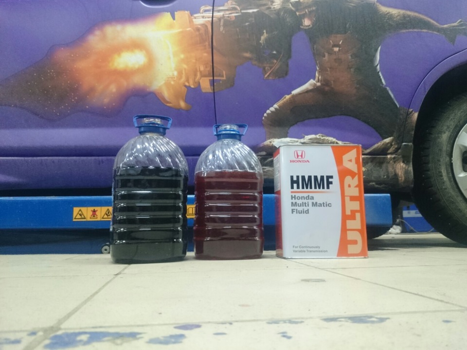 Замена масла в вариаторе на Jazz — Honda Jazz (1G), 1,4 л, 2007 года ...