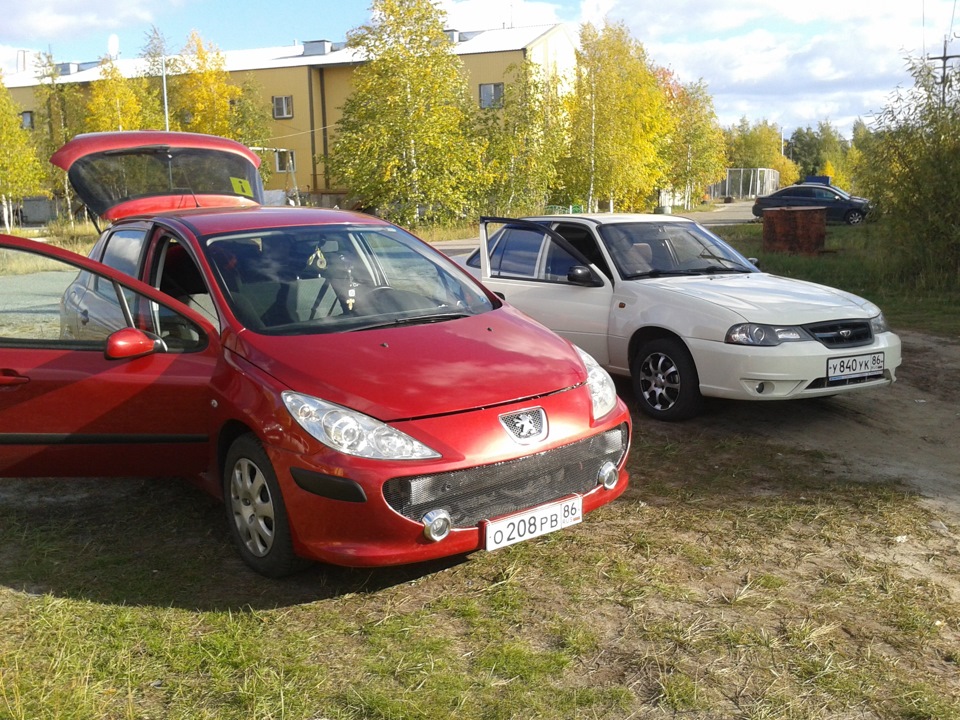Встреча хороших друзей — Daewoo Nexia (N150), 1,5 л, 2010 года ...