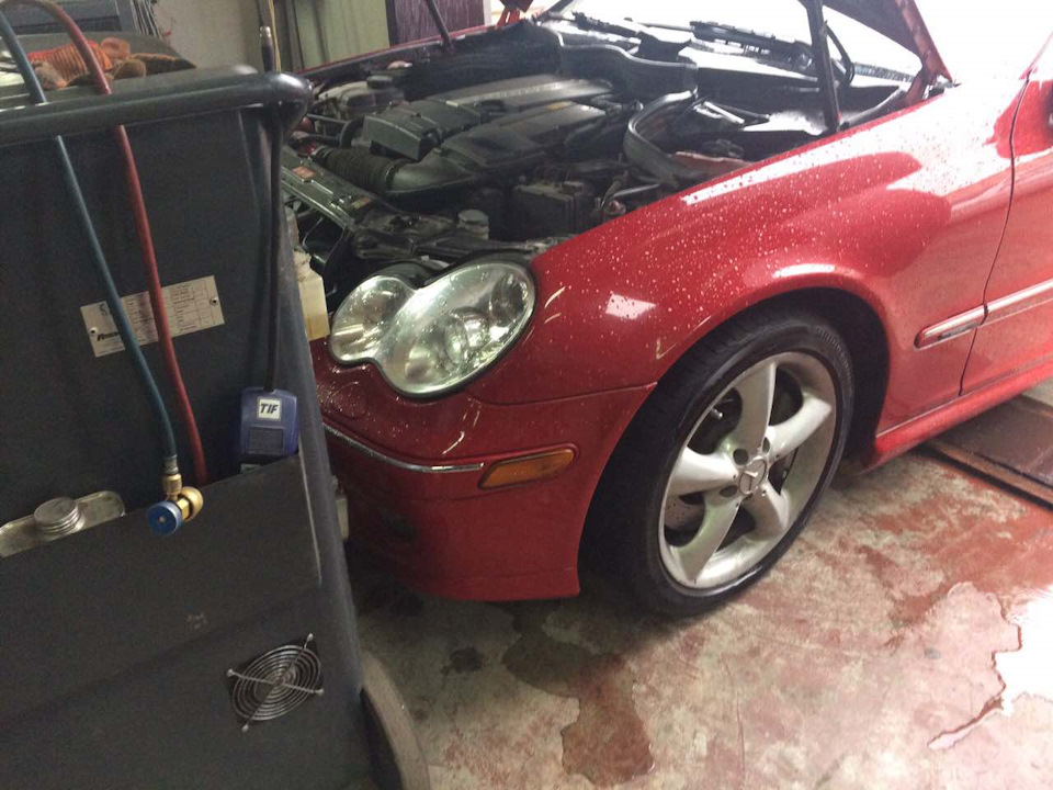 Проблемы схождения / Заправил кондиционер — DRIVE2