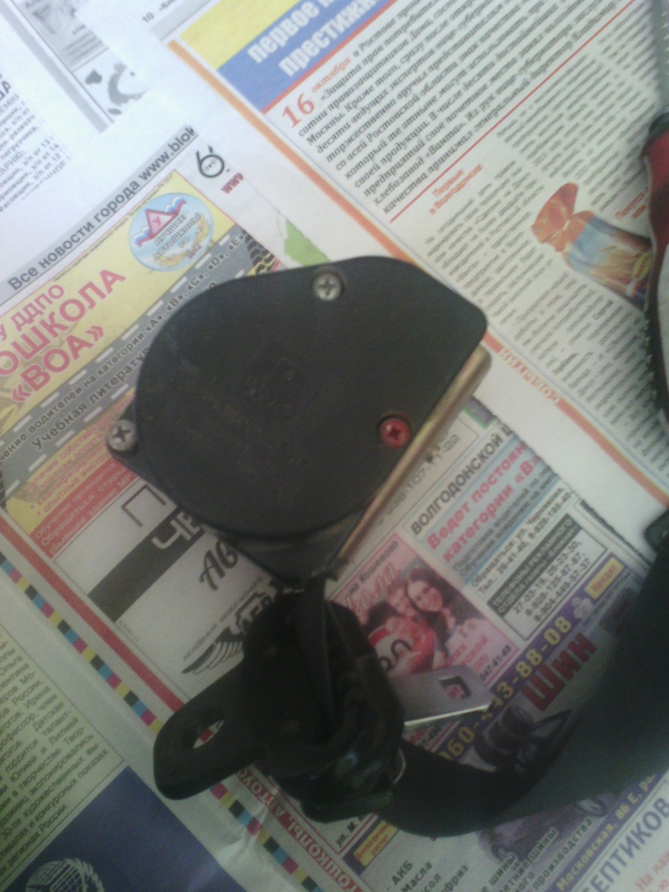 Ремни безопасности ч.1 — Lada Ока 11113, 0,8 л, 2005 года | другое | DRIVE2