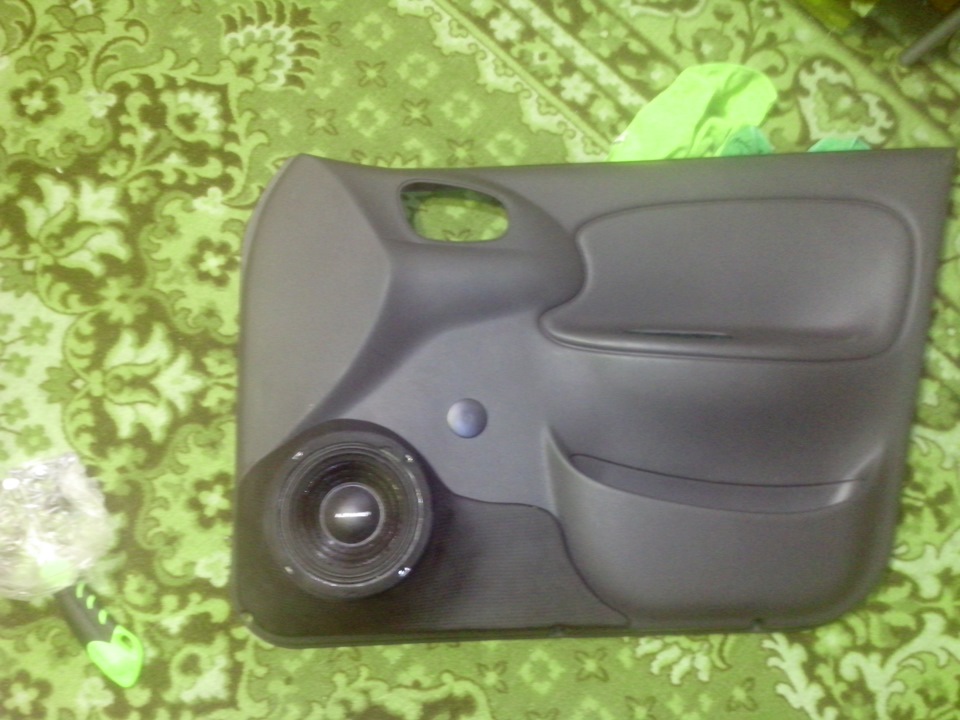 185. Подиумы в передние двери под ALPHARD HW 650 (Часть 6 — Установка ...