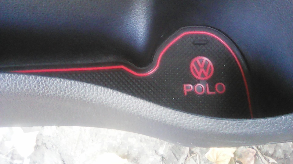 Набок ковриков в салон) — Volkswagen Polo Sedan, 1,6 л, 2014 года ...