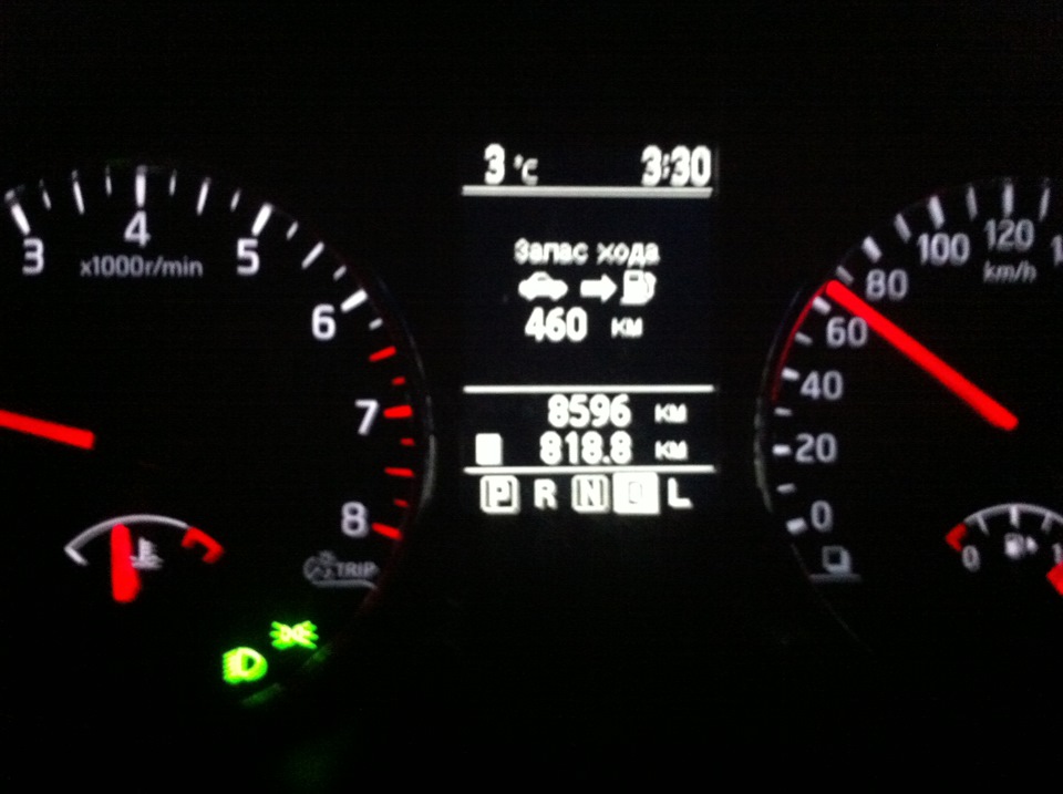 Точный подсчет расхода топлива — Nissan X-Trail II (t31), 2 л, 2013 ...