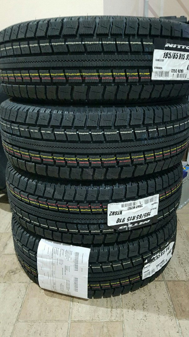 Nitto 195/65/r15 — Volkswagen Golf Mk6, 1,6 л, 2009 года | шины | DRIVE2