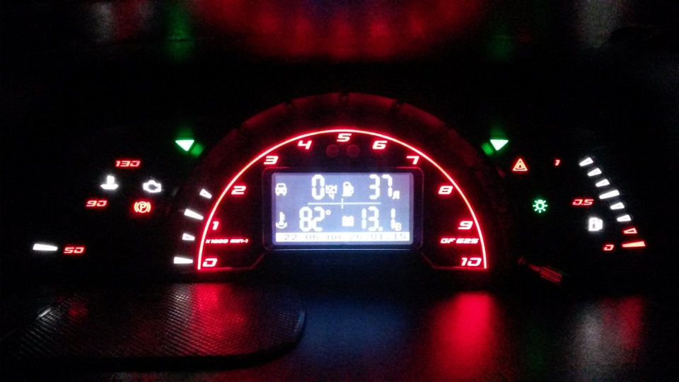 Комбинация приборов FERRUM GF 625 — Lada 2114, 1,6 л, 2008 года ...