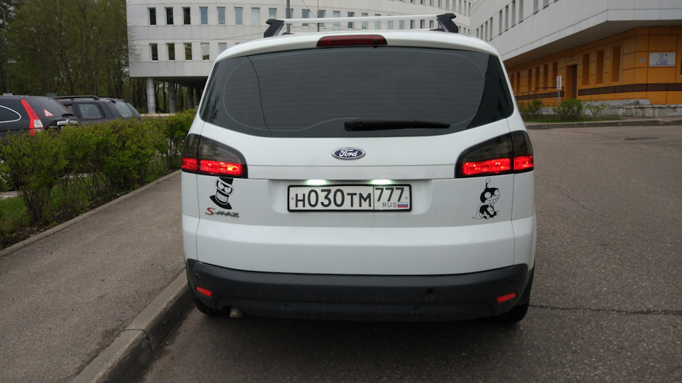 О том, как надо тонировать фары — Ford S-Max (1G), 2 л, 2007 года ...