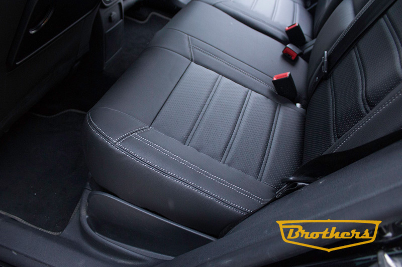 Установка чехлов из экокожи на Volkswagen Tiguan. Серия Premium ...