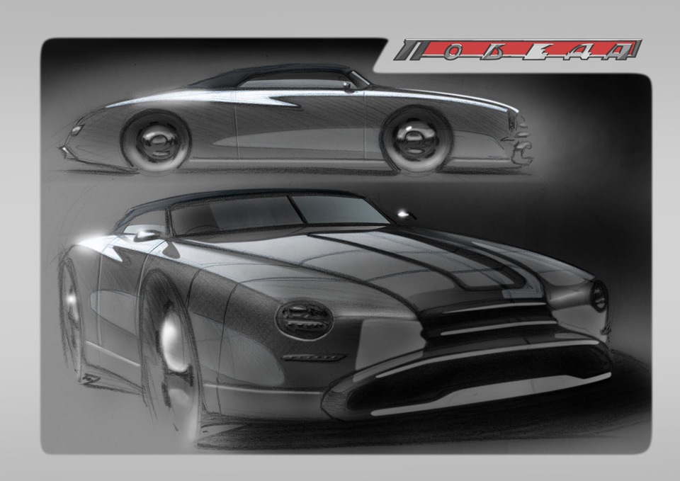 ГАЗ М-20 "ПОБЕДА" Кабриолет Концепт — DRIVE2