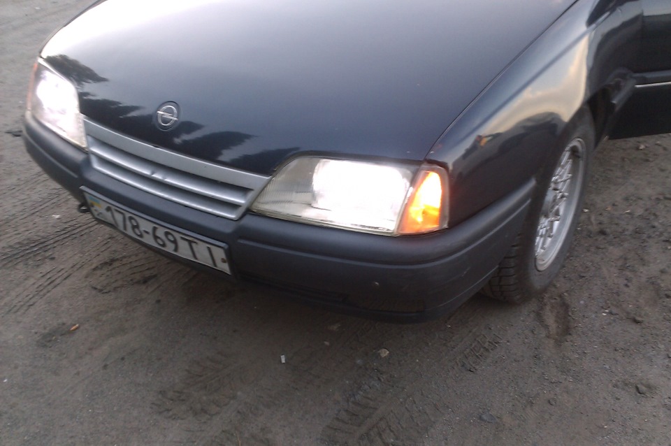 Американские габариты Опель Омега А — Opel Omega A, 2 л, 1990 года ...