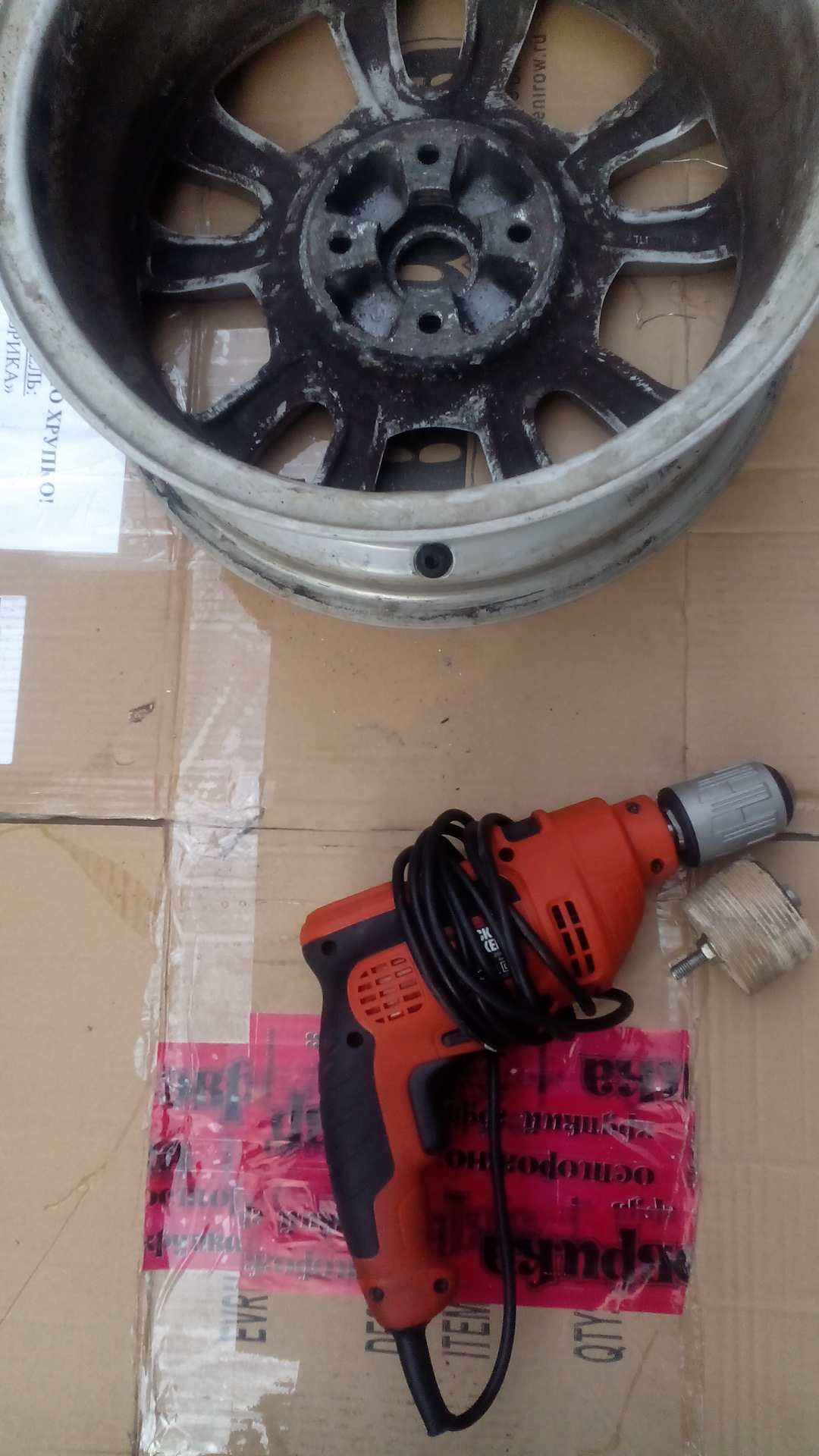 Диски fiat r 15 et32 5.5j 4х98 на гранту — LADA Гранта, 1,6 л., 2014 ...