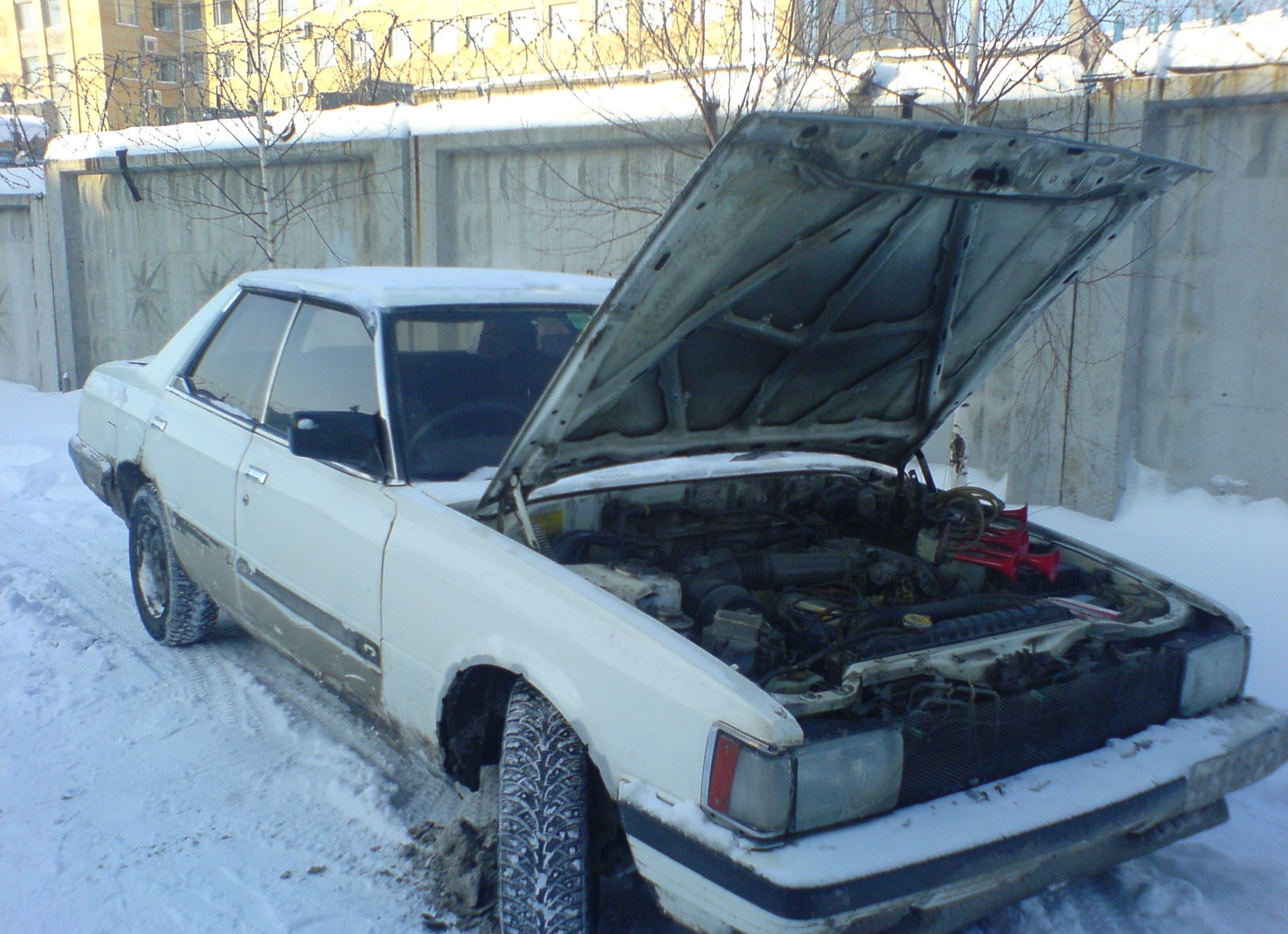 Radiator stove repair - Toyota Cresta 20L 1984