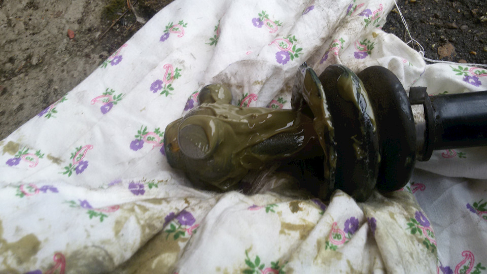 старая смазка — Honda CR-V (RD4/RD5/RD6/RD7)