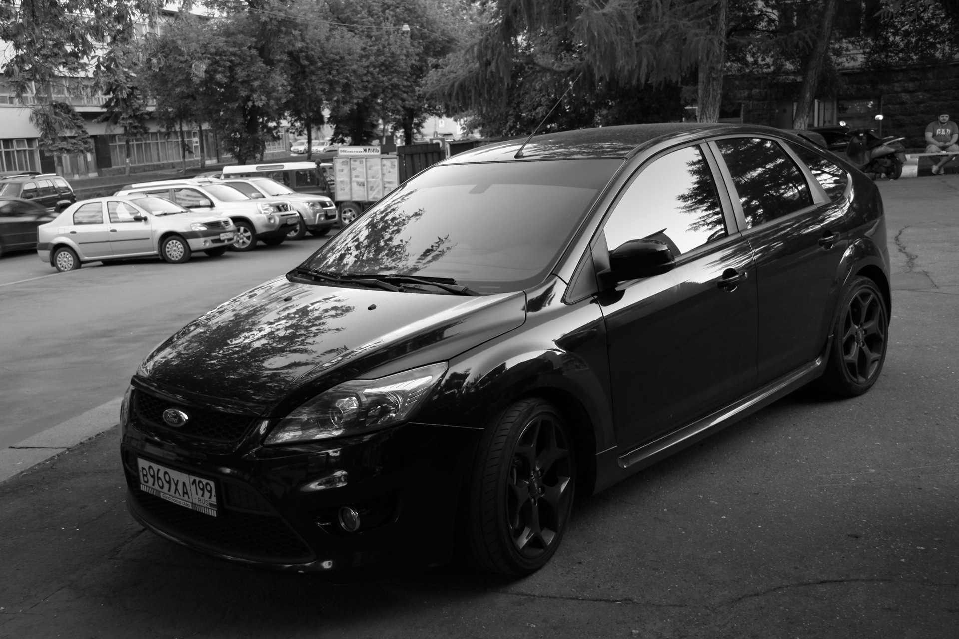 Первые фотографии (Дым Дым Дымим) — Ford Focus II ST, 2,5 л, 2009 года |  фотография | DRIVE2