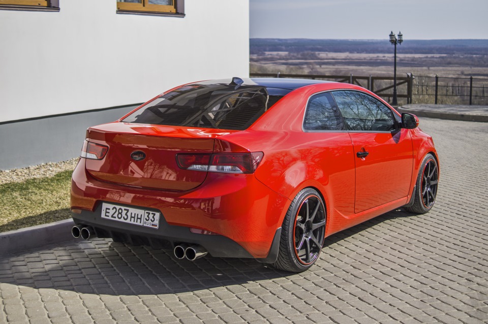 Kia Cerato Koup Tuning White