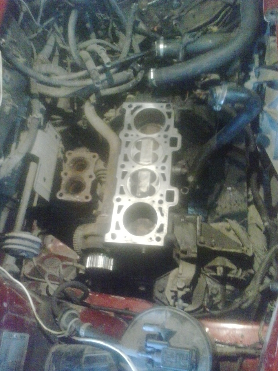 -1мм на головке и облегченные клапана — Lada 21112, 1,6 л, 2002 года ...