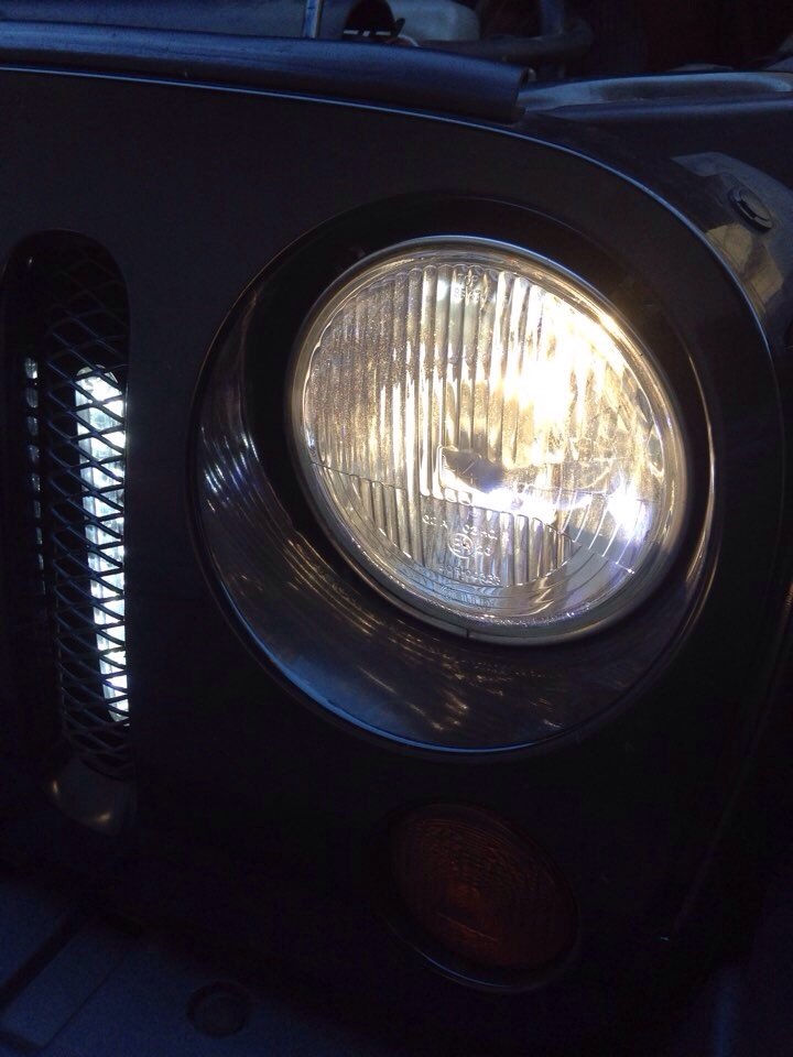 Альтернатива ДХО/DRL — Jeep Wrangler (JK), 2,8 л, 2008 года ...