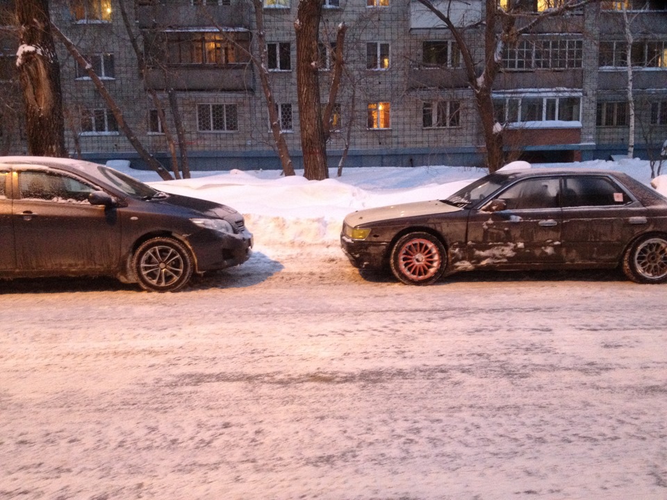 Поребрик или бордюр — Nissan Laurel (C33), 2,5 л, 1991 года | поломка ...