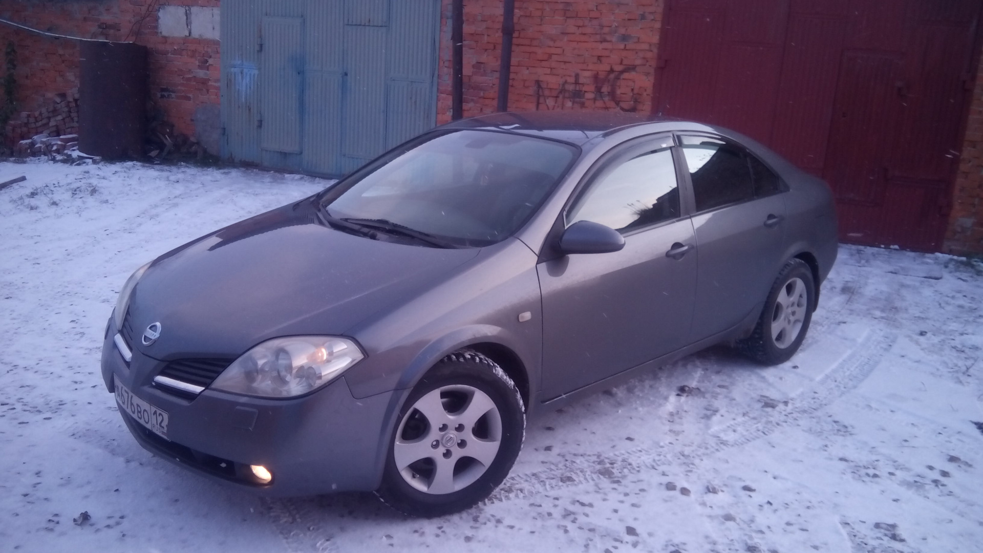 Nissan Primera (P12) 1.8 бензиновый 2004 | Серая мышьツ на DRIVE2